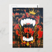 Ursprüngliche Ausnutzung Postkarte (Vorne/Hinten)