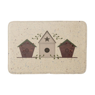 Ursprüngliche Birdhouses-Bad-Matte Badematte