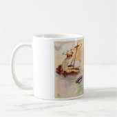 Ursprüngliche Buchillustration Peter Pans - Kaffeetasse (Links)