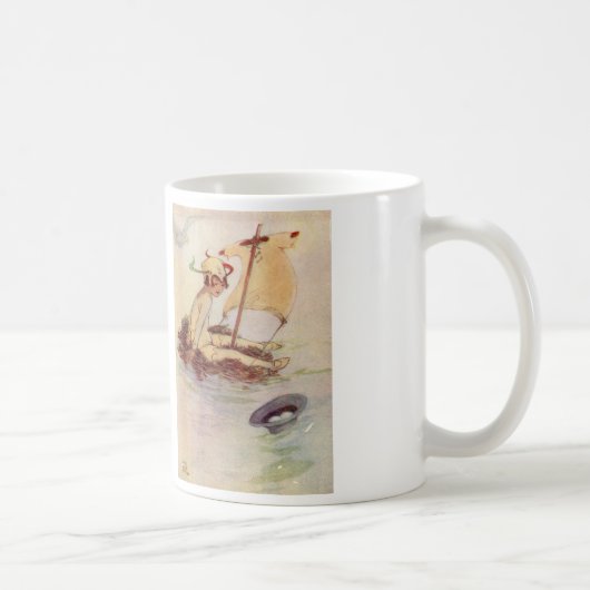 Ursprüngliche Buchillustration Peter Pans - Kaffeetasse (Rechts)