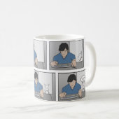 Ursprüngliche Cody Comic-Tasse Kaffeetasse (VorderseiteRechts)