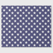 Ursprüngliche coole Art-Marine-weiße Geschenkpapier (Flach)