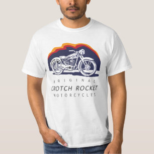 Ursprüngliche Crotch Rocket Motorräder - 6 Designs T-Shirt