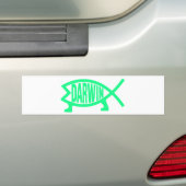 Ursprüngliche Darwin-Fische (Seafoam) Autoaufkleber (Auf Auto)