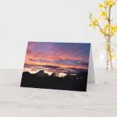 URSPRÜNGLICHE FOTOGRAFIE "CRACK 'O DAWN" KARTE (Gelbe Blume)