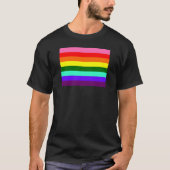 Ursprüngliche Gay Pride-Flagge T-Shirt (Vorderseite)
