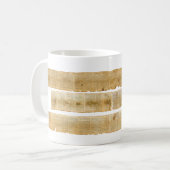 URSPRÜNGLICHE große Jesaja-Rolle-Meer-Rollen Kaffeetasse (Vorderseite Links)