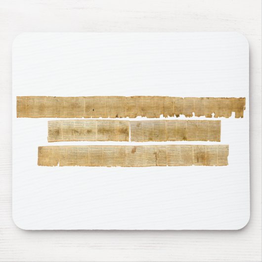 URSPRÜNGLICHE große Jesaja-Rolle-Meer-Rollen Mousepad (Vorne)