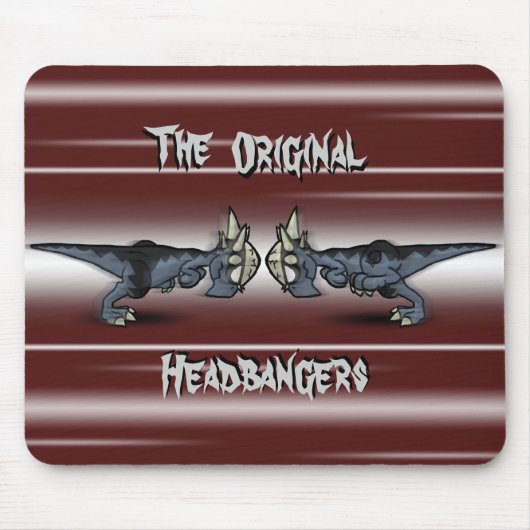 Ursprüngliche Headbangers Mousepad (Vorne)