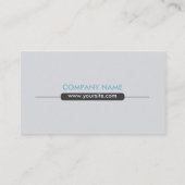 Ursprüngliche intelligente Visitenkarte (Rückseite)