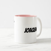 Ursprüngliche J & Personalisiert Name Coffee Tasse (VorderseiteRechts)