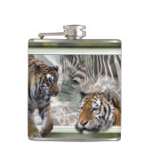 Ursprüngliche Jungle Print Flachmann (Vorderseite)