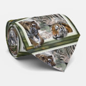 Ursprüngliche Jungle Print Krawatte (Gerollt)