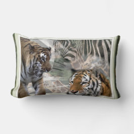 Ursprüngliche Jungle Print Lendenkissen