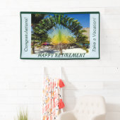 Ursprüngliche karibische Fotografie auf Banner (Insitu)