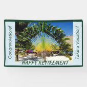 Ursprüngliche karibische Fotografie auf Banner (Horizontal)