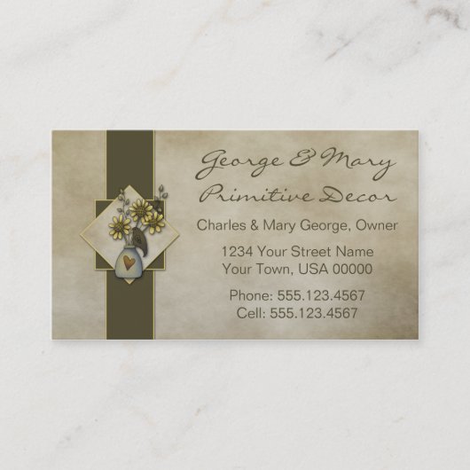 Ursprüngliche Krähen-und Visitenkarte (Vorderseite)