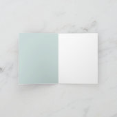 Ursprüngliche Kunst-Anmerkungs-Karte Dankeskarte (Innenseite)