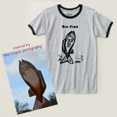 Ursprüngliche Kunst für Big Bass Fish Sweatshirt