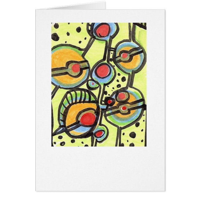 Ursprüngliche Kunst-Karte (Vorne)