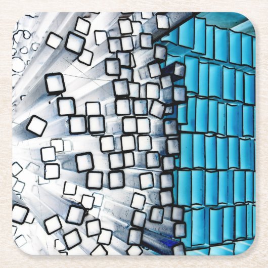 Ursprüngliche Kunst: "Stereotypen vergleichend " Rechteckiger Pappuntersetzer (Vorderseite)