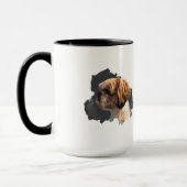 Ursprüngliche Kunst-Tasse Shih Tzu Tasse (Links)