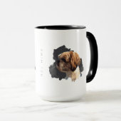 Ursprüngliche Kunst-Tasse Shih Tzu Tasse (VorderseiteRechts)