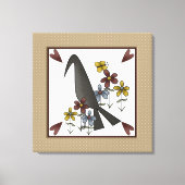 Ursprüngliche Länderkruste Leinwanddruck (Vorderseite)