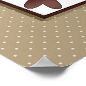 Ursprüngliche Länderkruste Poster (Ecke)