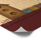 Ursprüngliche Landeshütte Poster (Ecke)