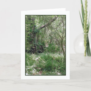 Ursprüngliche Landschaftsgrüßkarte Karte