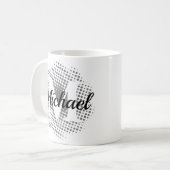 Ursprüngliche Letter Individuelle Name-Kaffee-Tass Kaffeetasse (Vorderseite Links)