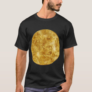 Ursprüngliche Machthaber-Münze (Goldschwarzes) T-Shirt
