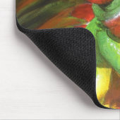 Ursprüngliche Malerei "Baum-Frosch" Mousepad (Ecke)