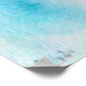 URSPRÜNGLICHE MALEREI / DRUCK, ROTE ROSEN UND HAWK POSTER (Ecke)