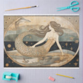 Ursprüngliche Meerjungfrau neutrale Küstentraditio Seidenpapier (Basteln)