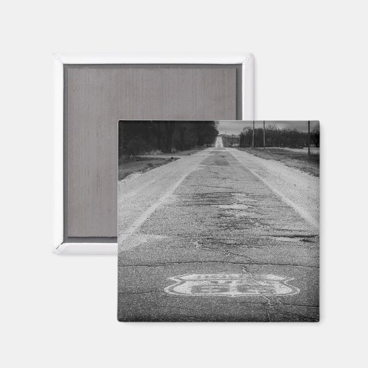 Ursprüngliche Mütterstraße Magnet (Vorderseite/Rückseite)