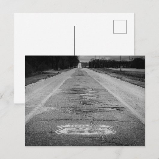 Ursprüngliche Mütterstraße Postkarte (Vorne/Hinten)