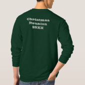 Ursprüngliche Name Matching Weihnachtsfamilie T-Shirt (Rückseite)
