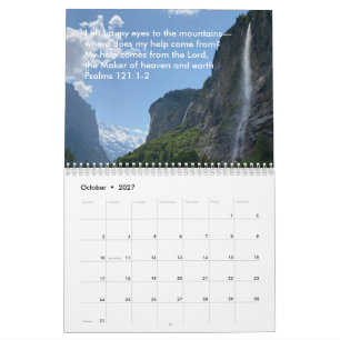 Ursprüngliche Naturfotografie Benutzerdefinierter  Kalender