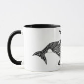 Ursprüngliche Orca-Entwurfs-Tasse Tasse (Links)