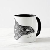 Ursprüngliche Orca-Entwurfs-Tasse Tasse (VorderseiteRechts)