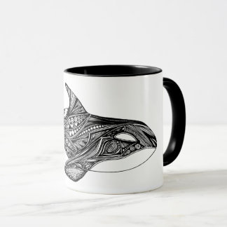 Ursprüngliche Orca-Entwurfs-Tasse Tasse
