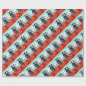 Ursprüngliche Propaganda Mao tse tung und Joseph S Geschenkpapier (Flach)