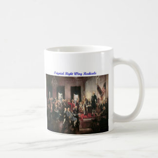 Ursprüngliche Rechte-Radikale Kaffeetasse