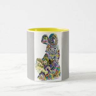 ursprüngliche Säge Zweifarbige Tasse