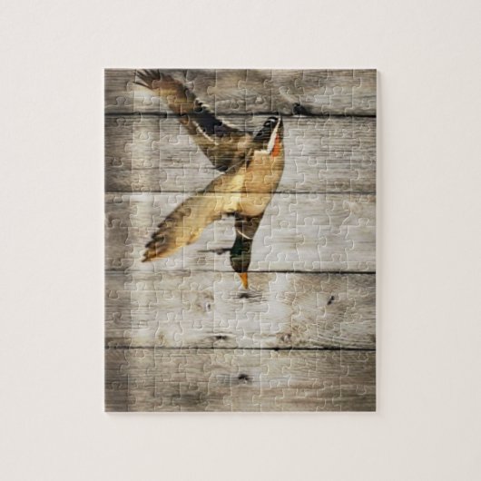 Ursprüngliche Scheunen-hölzerne Puzzle (Vertikal)