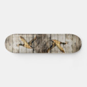 Ursprüngliche Scheunen-hölzerne Skateboard (Horizontal)