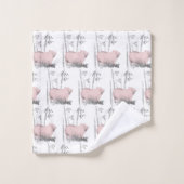 Ursprüngliche Schwein-Bambusse wählen Badhandtuch Set (Waschlappen)