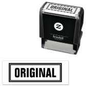 URSPRÜNGLICHE SELBSTINKENDE BRIEFMARKE PERMASTEMPEL (Beispiel)